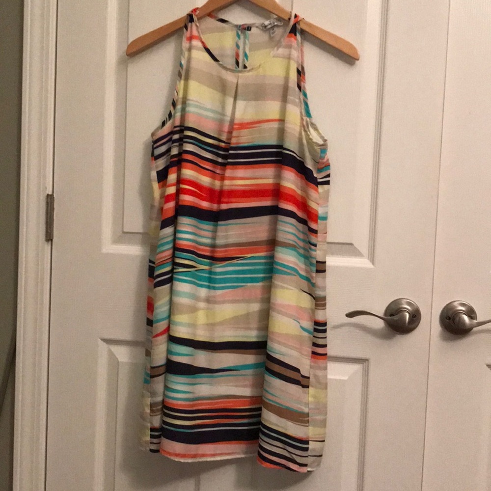 Colorful swing dress